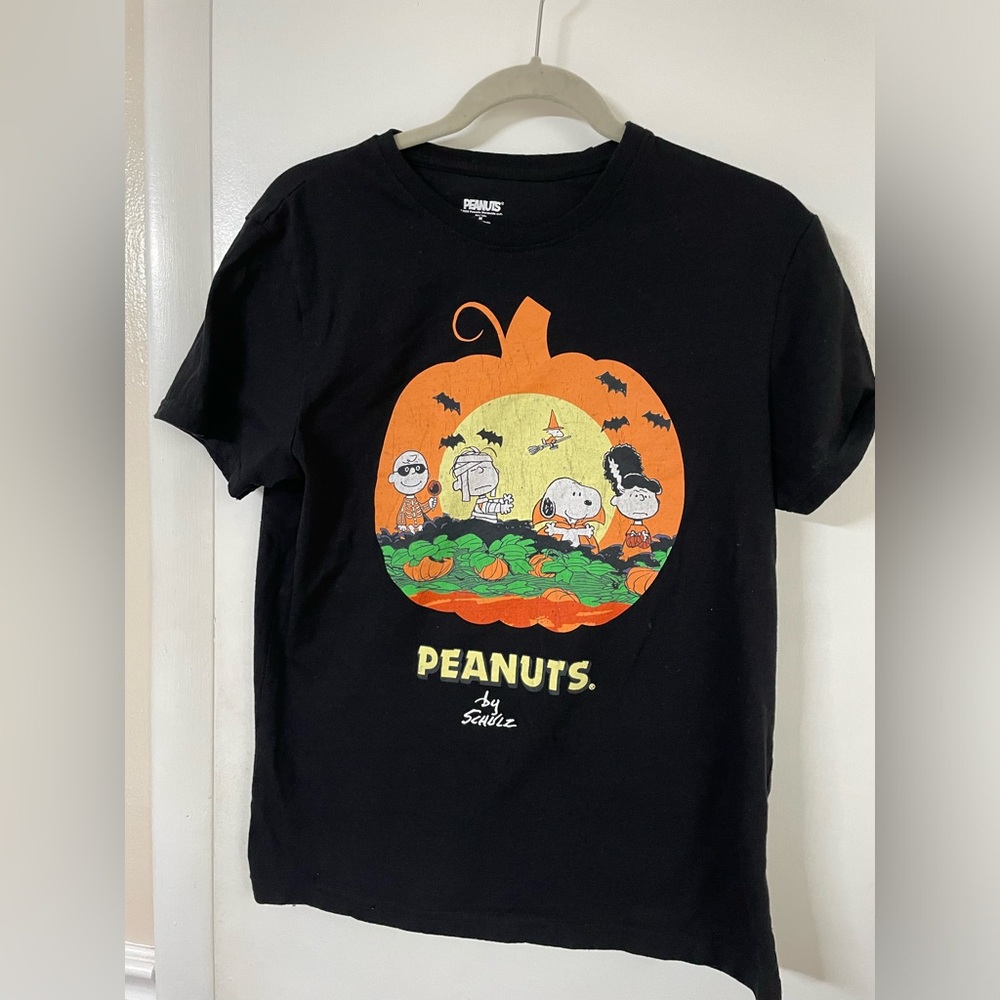 Peanuts Charlie Brown Halloween T Shirt Lucy, Charlie Brown, Snoopy Linus size M